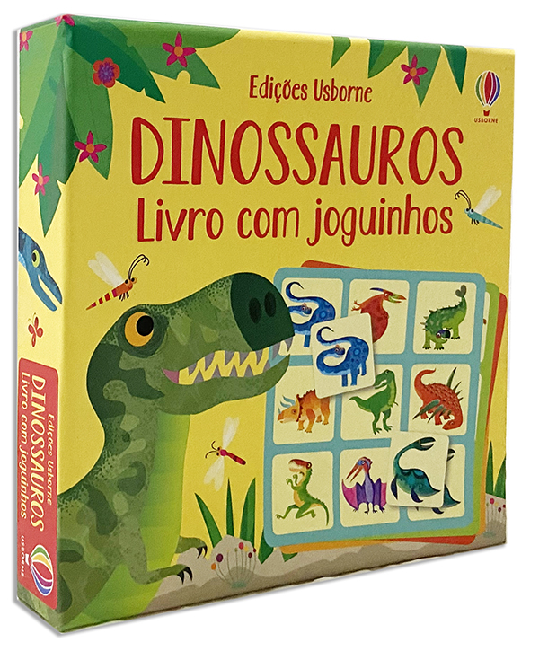 Dinossauros: Livro Com Joguinhos