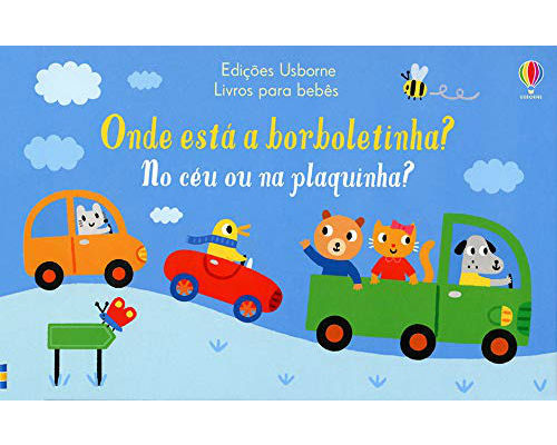 Onde Está A Borboletinha? No Céu Ou Na Plaquinha?