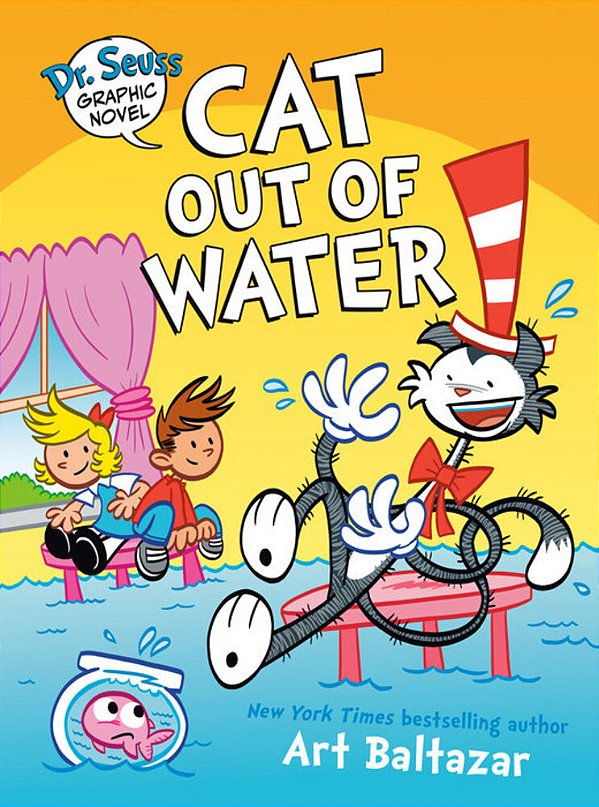 Cat Out Of Water - Dr. Seuss Graphic Novel..-
