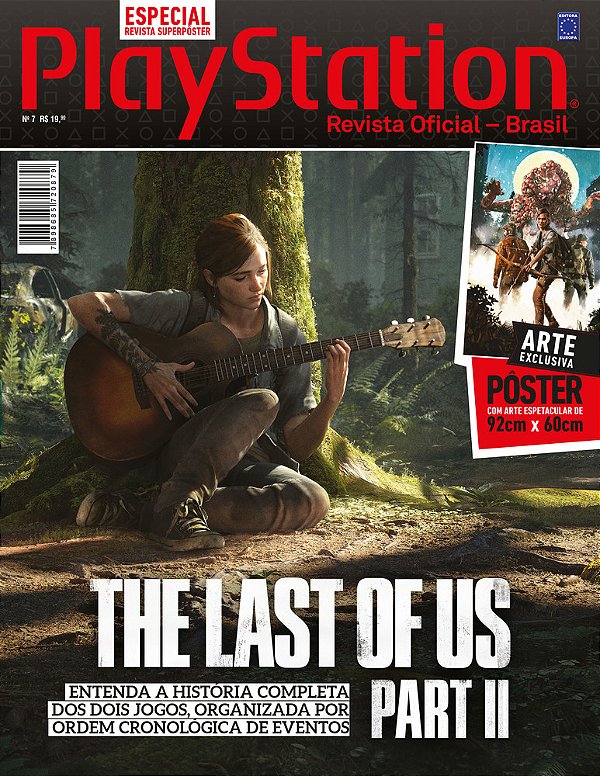 Superpôster Playstation - The Last Of US Part II Arte Exclusiva