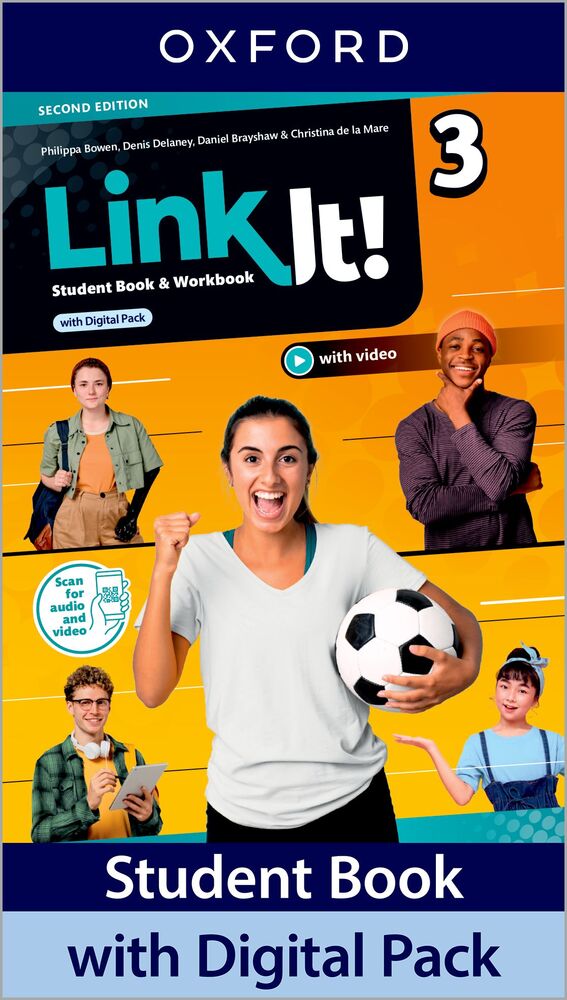 Link It 3 - Student's Book With Workbook And Digital Pack - Second Edition..-