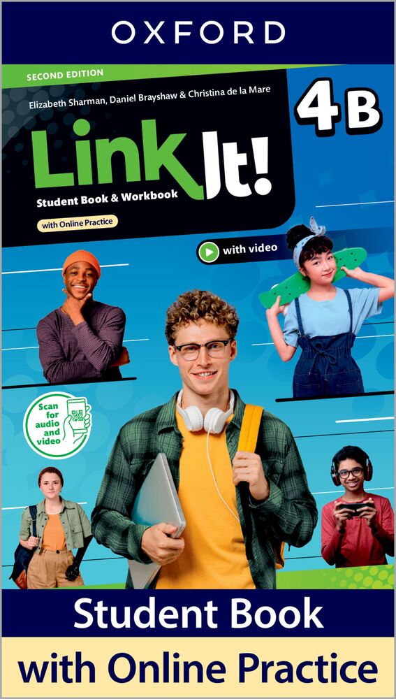 Link It 4B - Student's Book With Workbook And Online Practice - Second Edition