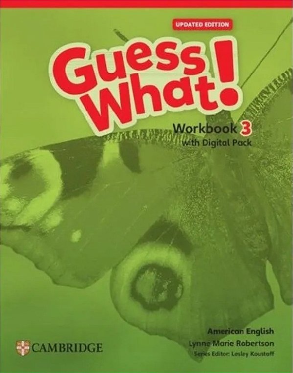 Guess What! American Edition 3 - Workbook With Digital Pack - Updated Edition..-
