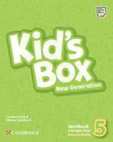 American Kid's Box New Generation 5 - Workbook With Digital Pack