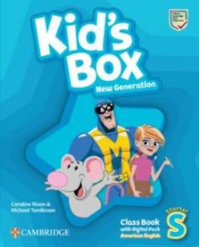 American Kid's Box New Generation Starter Class Book With Digital Pack