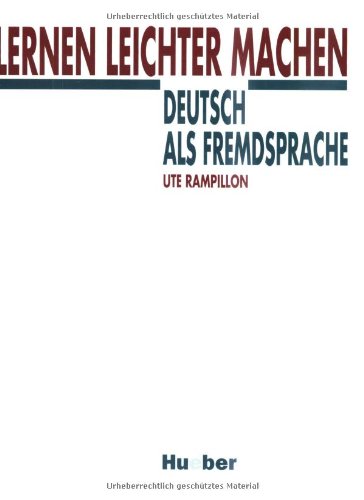 Lernen Leichter Machen - Deutsch Als Fremdsprache Mit Abbildungen-..