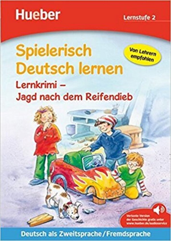 Spielerisch Deutsch Lernen Lernkrimi - Jagd Nach Dem Reifendieb-..