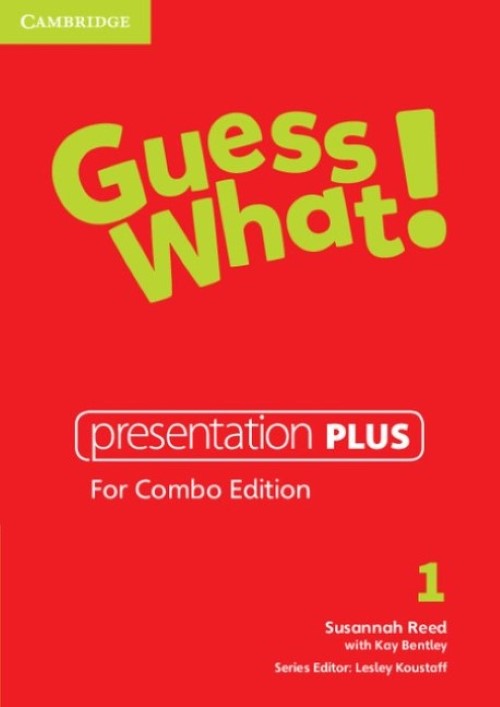 Guess What! British Edition 1 - Presentation Plus Dvd-ROM - Combined Edition-..