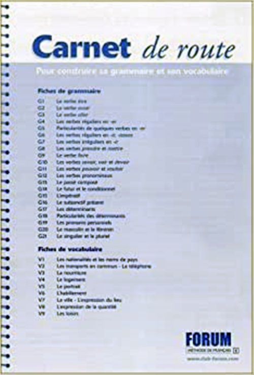 Forum 1 - Carnet De Route-..