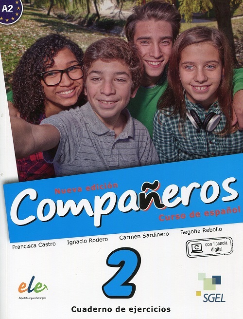 Nuevo Compañeros 2 - Cuaderno De Ejercícios Con Licencia Digital-..