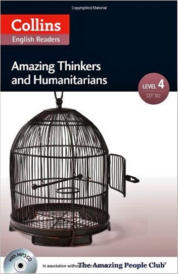 Amazing Thinkers And Humanitarians - Collins English Readers - Level 4 - Book With MP3 CD-..