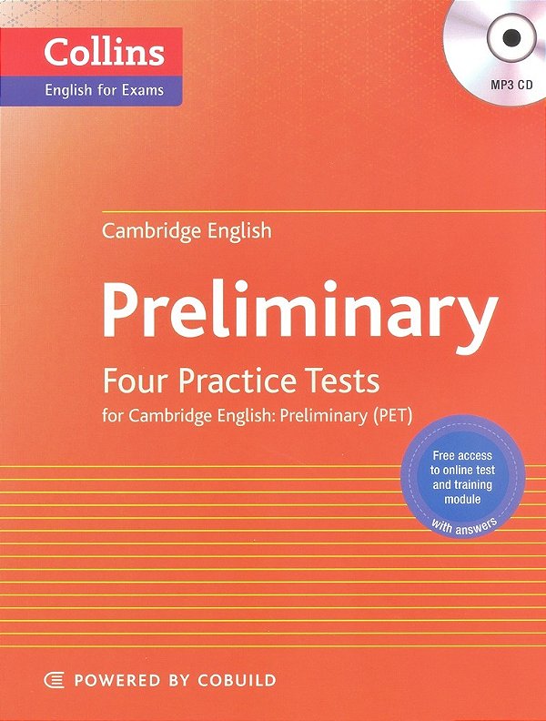Collins Cambridge English Preliminary - Practice Tests With MP3 CD-..
