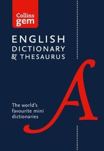 Collins Gem English Dictionary And Thesaurus-..