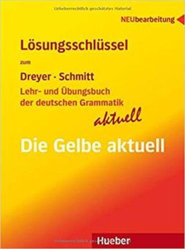 Lehr - Und Ubungsbuch Der Deutschen Grammatik - Aktuell. Losungsschlussel-..