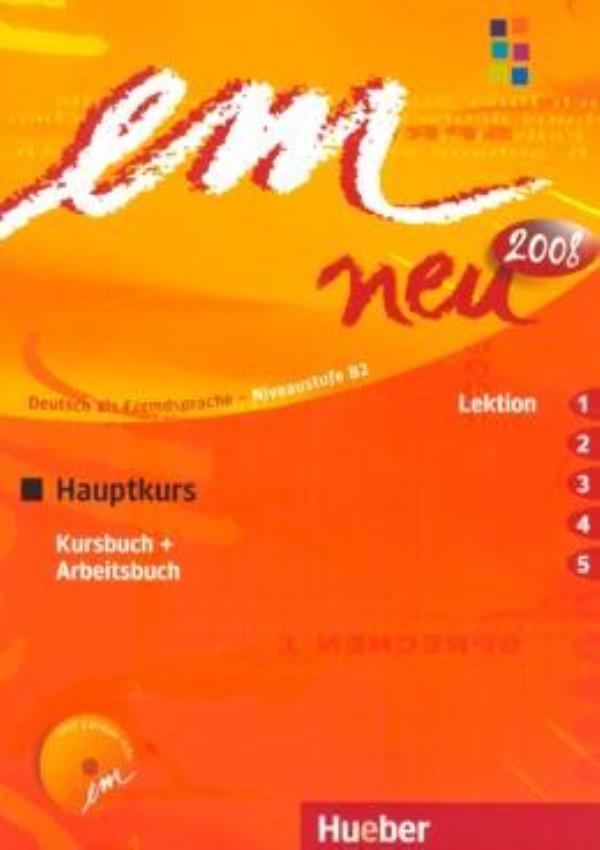 Em Neu 2008 Hauptkurs - Kursbuch + Arbeitsbuch, Lektion 1-5 Mit Arbeitsbuch-Audio-CD-..