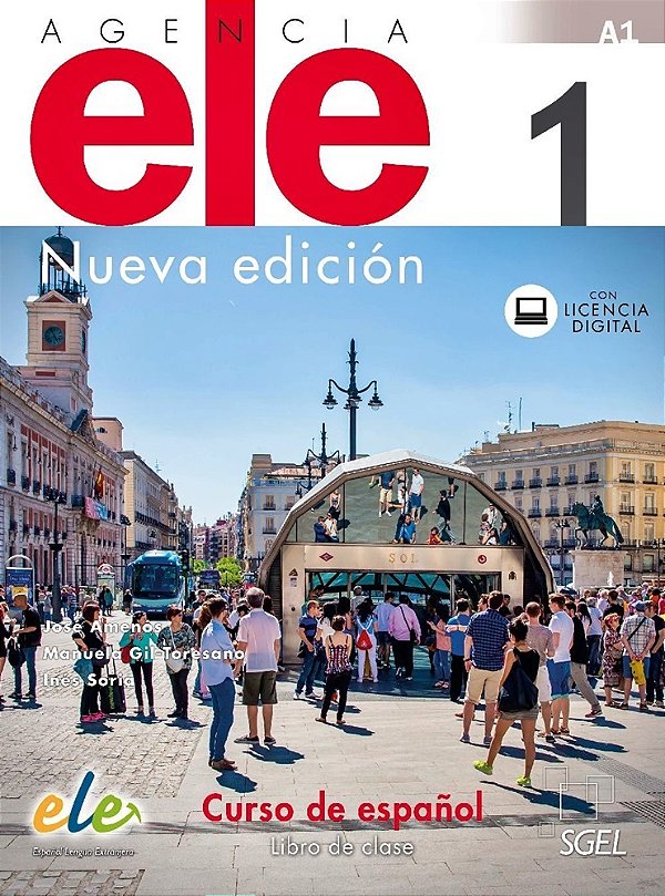 Agencia Ele 1 - Libro De Clase Con Licencia Digital - Nueva Edición-..