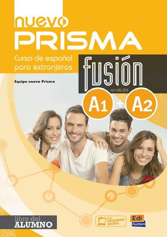 Nuevo Prisma Fusión A1+A2 - Libro Del Alumno Con CD Audio Y Extensión Digital-..