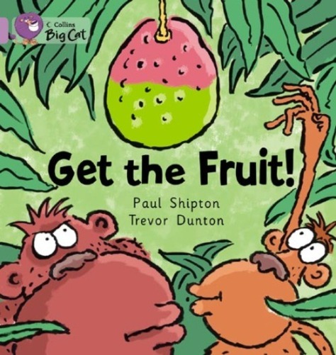 Get The Fruit - Collins Big Cat - Band 00/Lilac-..