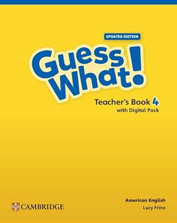 Guess What! American Edition 4 - Teacher's Book With Digital Pack - Updated Edition