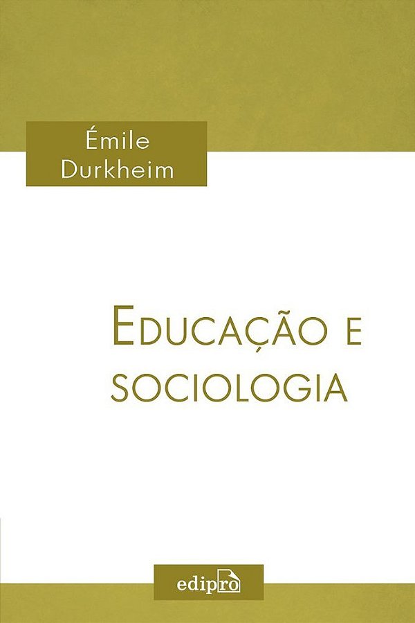 Educação E Sociologia
