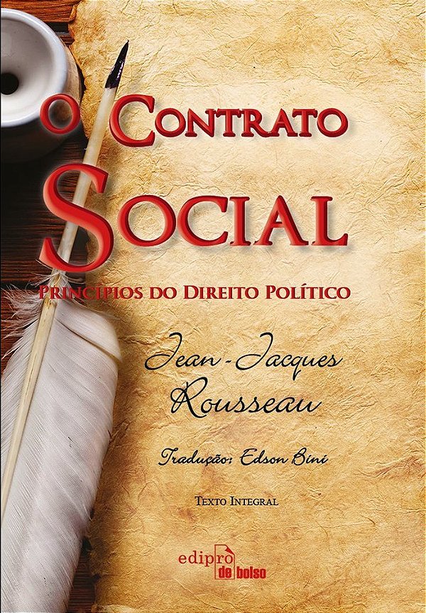 O Contrato Social Princípios Do Direito Político..-