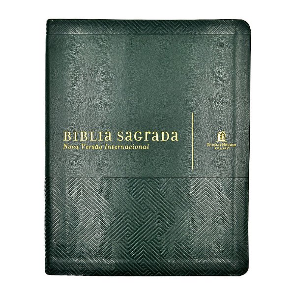 Bíblia Nvi, Couro Soft, Verde, Com Espaço Para Anotações, Leitura Perfeita