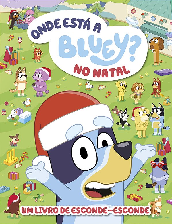 Onde Está Bluey No Natal? - Um Livro De Esconde-Esconde..-