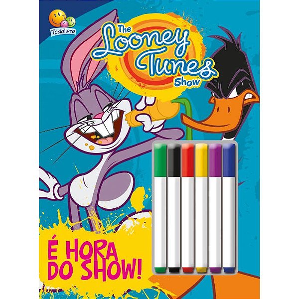 Colorir E Atividades C/Canetinha: Looney Tunes