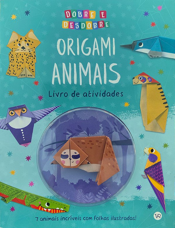 Origami Animais Livro De Atividades..-