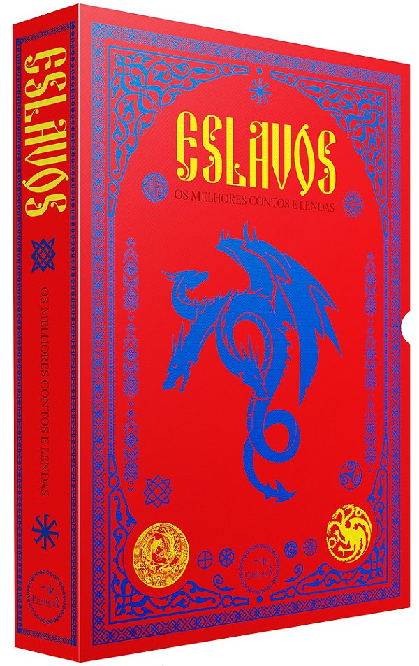 Box Eslavos Os Melhores Contos E Lendas - 2 Livros + Pôster + Marcadores