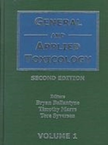 General And Applied Toxicology - 3 Volumes-..