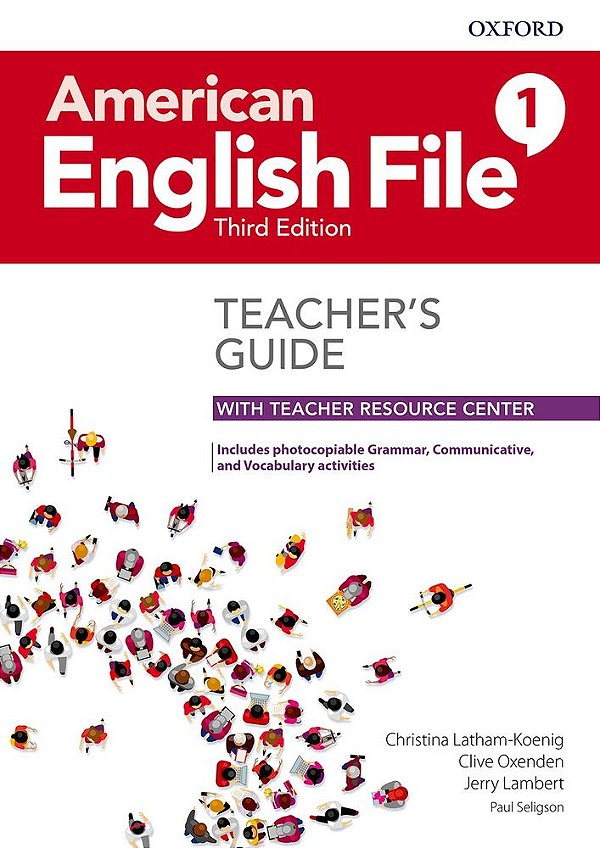 American English File 1 - Teacher's Book With Teacher Resource Center - Third Edition..-