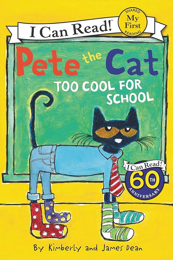 I Can Read Pete The Cat Too Cool For School Pb..-