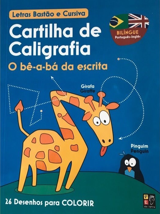 Cartilha De Caligrafia - Edição Bilíngue..-