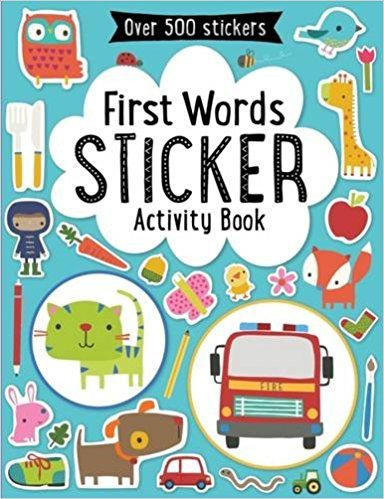 First Words Sticker - Activity Book-..