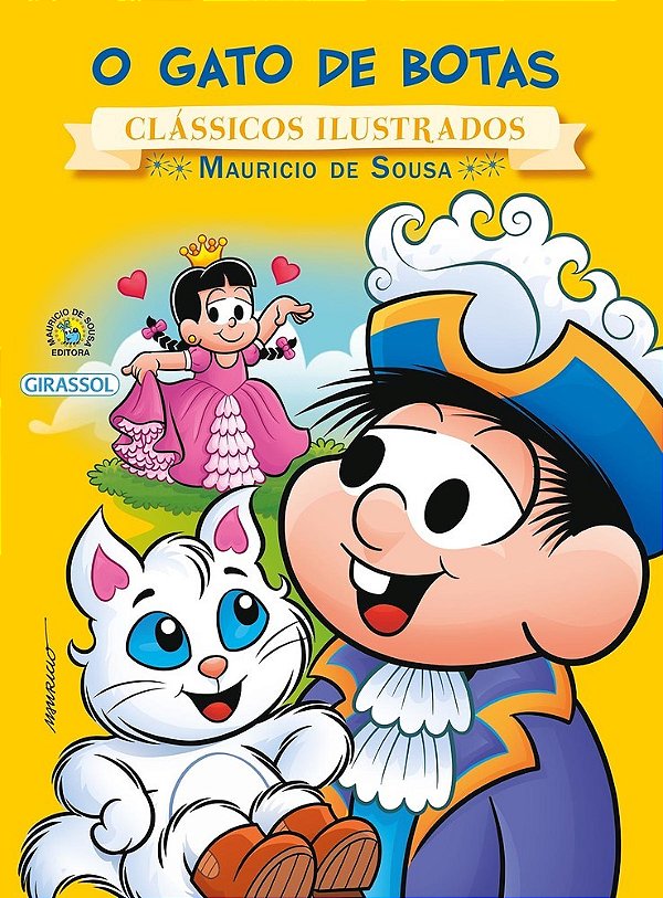 O Gato De Botas - Coleção Turma Da Monica Clássicos Ilustrados