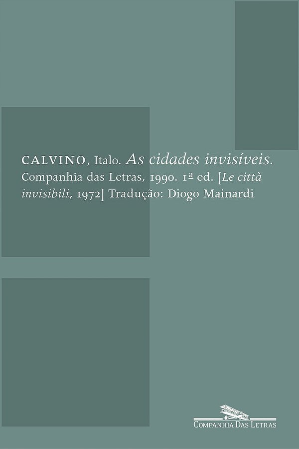 As Cidades Invisíveis..-
