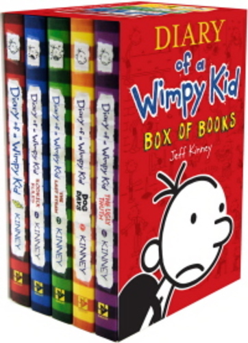 Diary Of A Wimpy Kid Box Of Books - Hardcover-..
