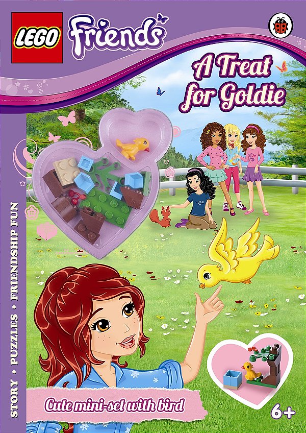 Lego Friends - A Treat For Goldie - Activity Book With Mini-Set-..