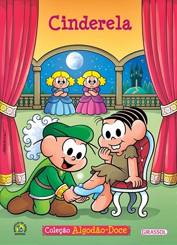 Cinderela - Turma Da Mônica - Coleção Algodão-Doce