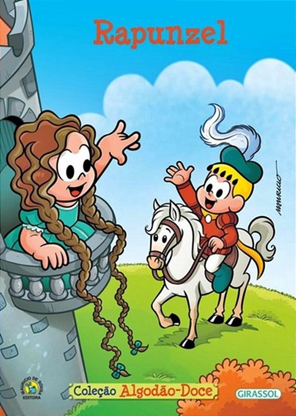 Rapunzel - Turma Da Mônica - Coleção Algodão-Doce