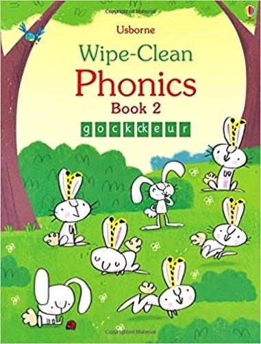 Usborne Wipe-Clean Phonics - Book 2-..