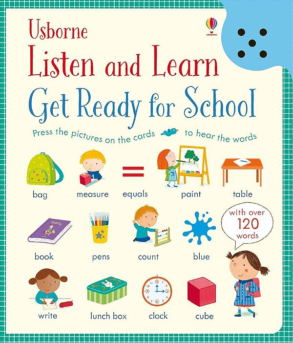 Get Ready For School - Usborne Listen And Learn