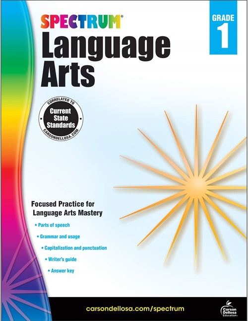 Spectrum Language Arts Grade 1 - Workbook-..