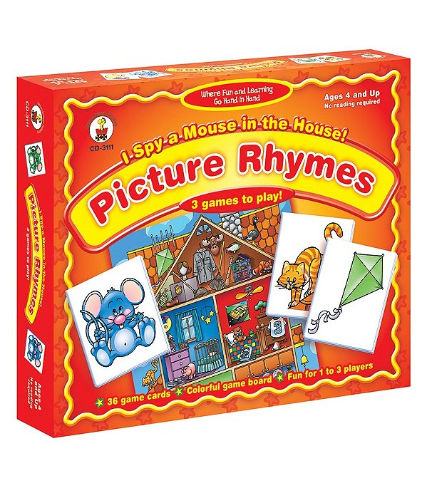 I Spy A Mouse In The House! Picture Rhymes - Id 3111-..
