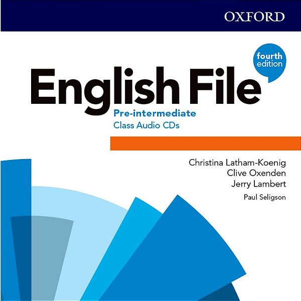 English File Pre-Intermediate - Class Audio CD (Pack Of 3) - Fourth Edition..-