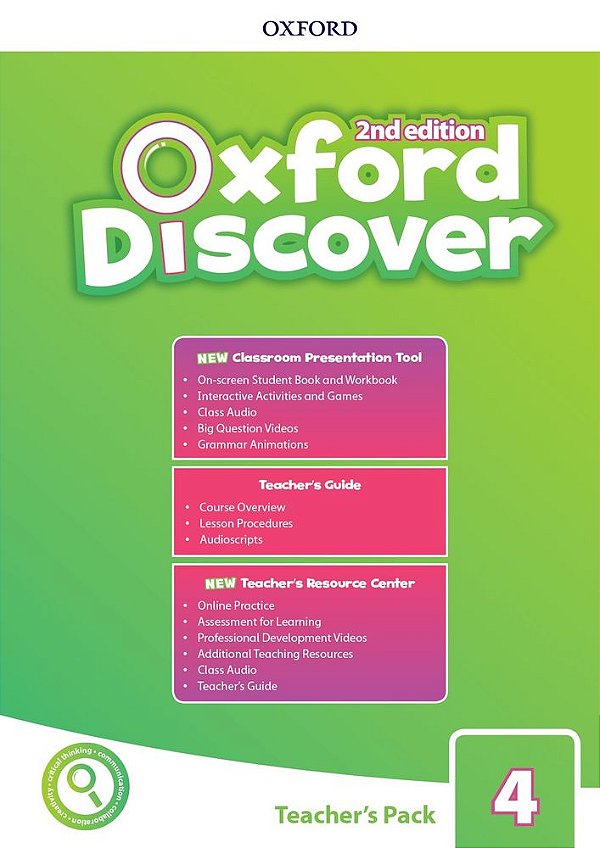 Oxford Discover 4 - Teacher's Pack - Second Edition..-