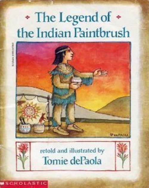 The Legend Of The Indian Paintbrush-..