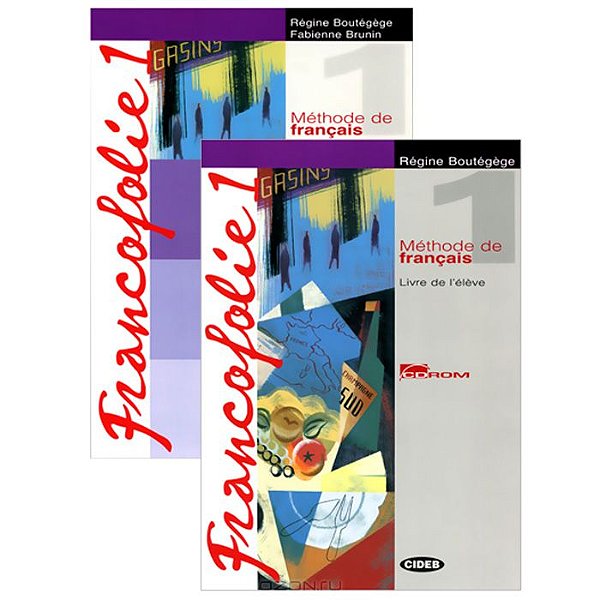 Francofolie 1 - Livre De L'Élève + 2 CD Audio + CD-ROM + Cahier D'Exercices-..