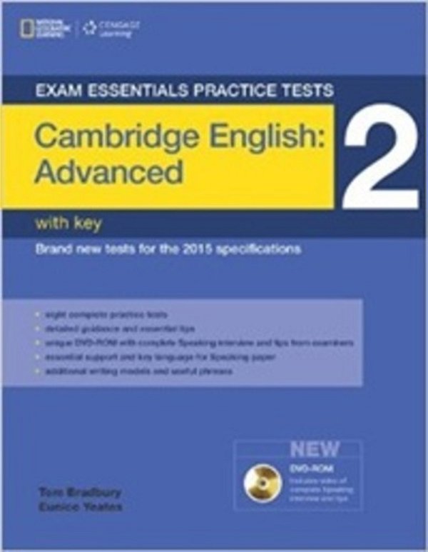 Cambridge Advanced Practice Tests 2 - Book With Key And Dvd-ROM - Third Edition